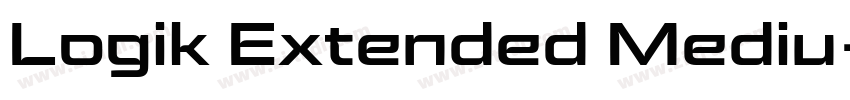 Logik Extended Mediu字体转换